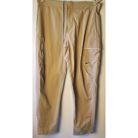 Nike Sportswear Style Men's 34 Utility Pants Tan DM6681-250 Lightweigt Quick Dri